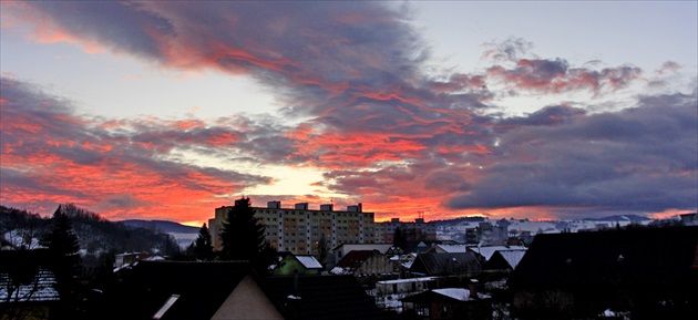 Podvečer nad Breznom