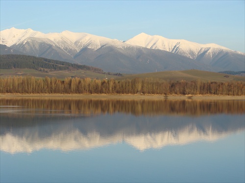 Tatry od Liptovskej Mary