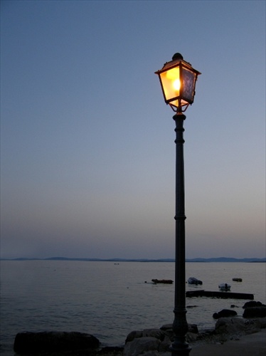 chorvátska lampa