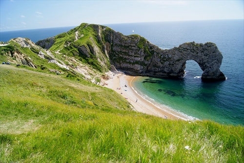 Durdle door in Dorset