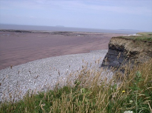 Odliv, Exmoor in England