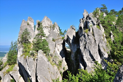 Súľovské skaly - gotická brána