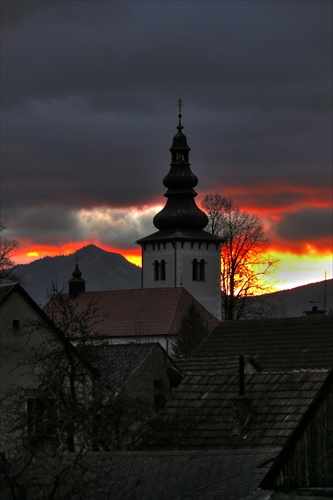 ranný pohľad z terasy