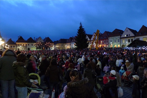 čakanie na Mikuláša - Bardejov, 5.12.2008