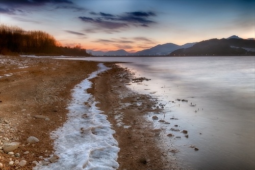 Súmrak nad Liptovskou Marou