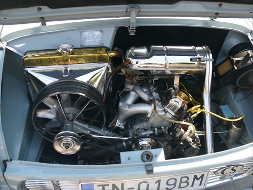 škoda 1000 mb -motor nádhera