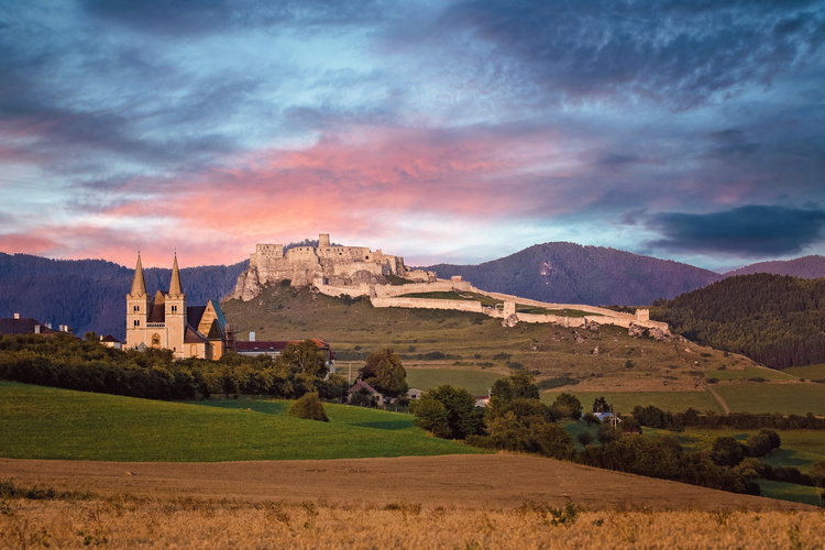 Západ Slnka  -  Spišský hrad