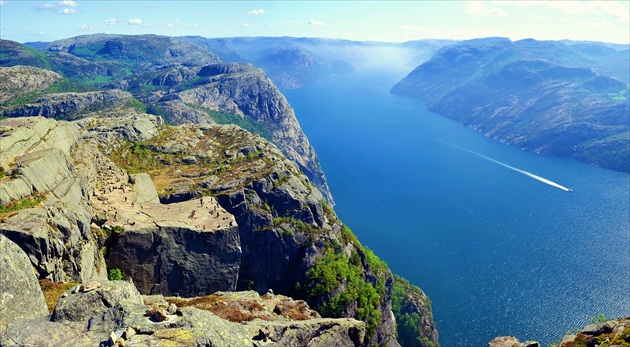 Lysefjord - Norsko