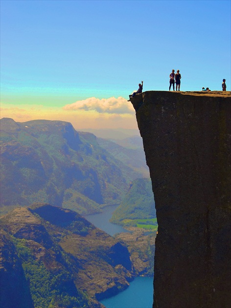 Lysefjord - Preikestolen2 - Norsko