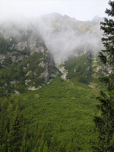 Cestička na Popradské pleso