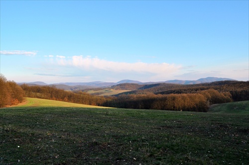 Panoráma Cerovej Vrchoviny