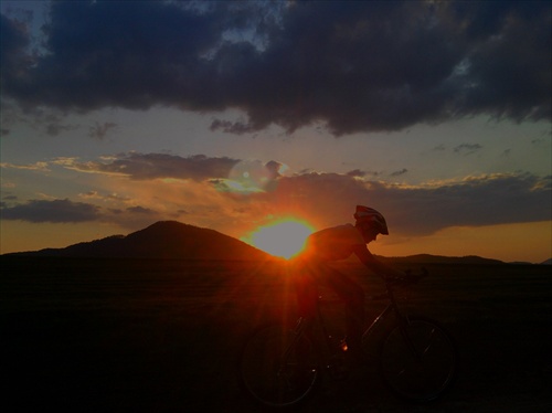 MTB sunset....