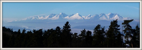 tatry v panorame