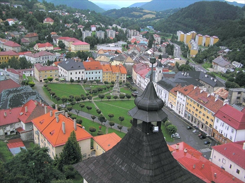 Kremnica- námestie