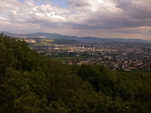 Pohľad na KE z výhliadkovej veže