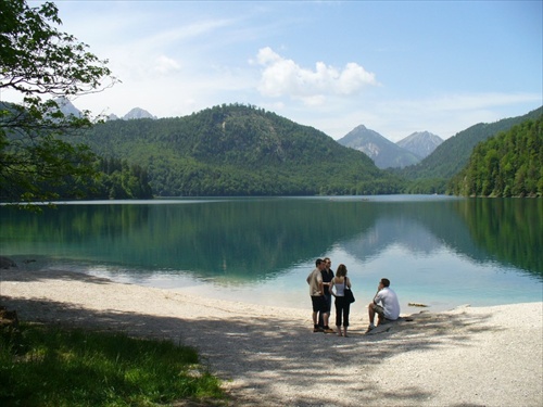 Cestou ku kastielu Neuschwanstein