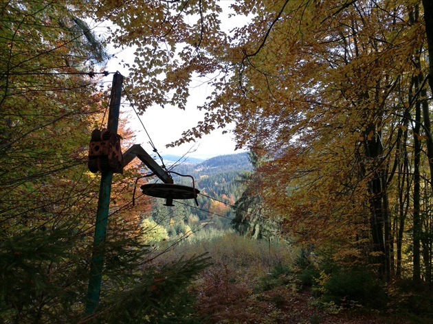 Starý vlek nad Korcháňom