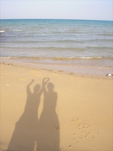 belly dance on the beach