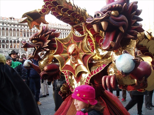 karneval v Benátkach