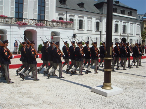 Nádvorie Prezidentského paláca 1