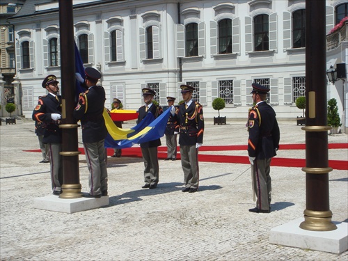 Nádvorie Prezidentského paláca 2