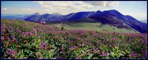 Panoráma zo Snílovského sedla