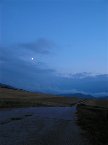 magic evening after storm