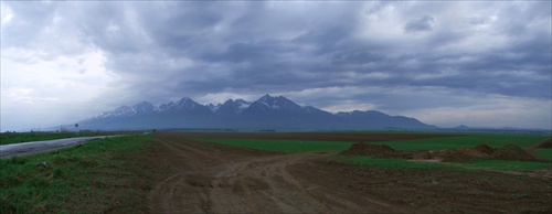 Keď sa Tatry mračia.