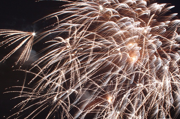 Inside of the firework