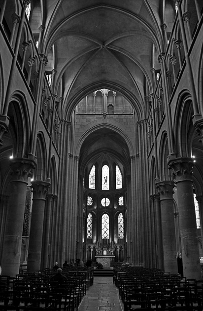 Katedrála v Dijon, FRA