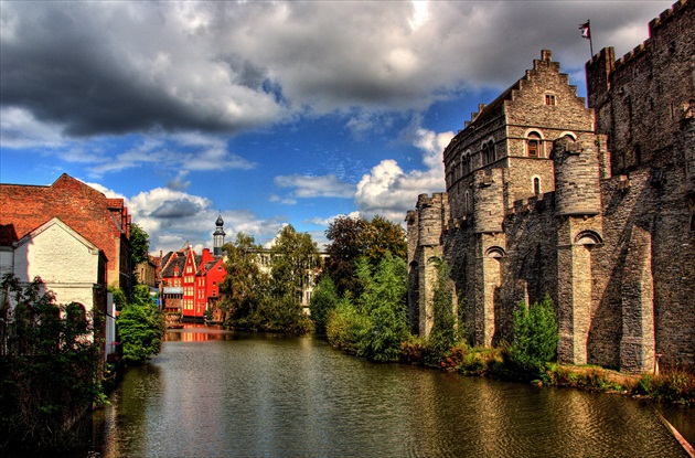 Gent a jeho kanály, Belgicko