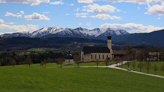 Kirche Irschenberg - Wallfahrtskirche Wilparting