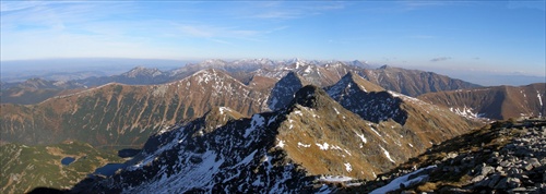 panoráma-Západné Tatry