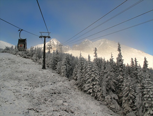 lanovka na Skalnaté pleso