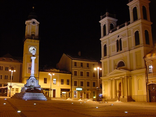 nočná Banská Bystrica