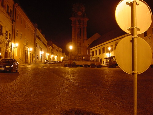 nočná Banská Štiavnica