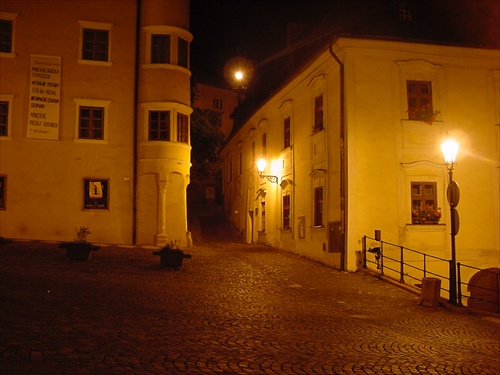 nočná Banská Štiavnica