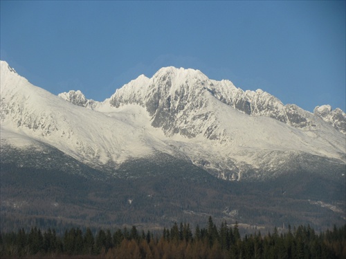 V. Tatry - foto z vlaku