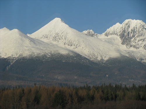 V. Tatry - foto z vlaku