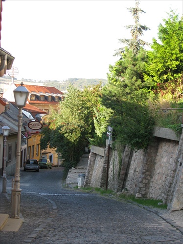 Trenčín-Cesta na hrad