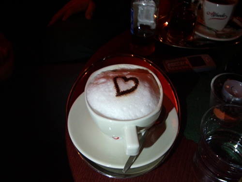 i love cappucino