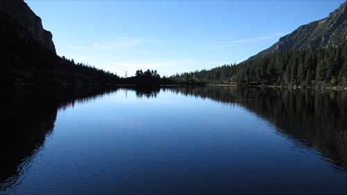 Popradské pleso-pred ponorom