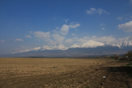 Vysoké Tatry v apríli