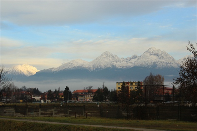 Vysoké Tatry zo Svitu ...