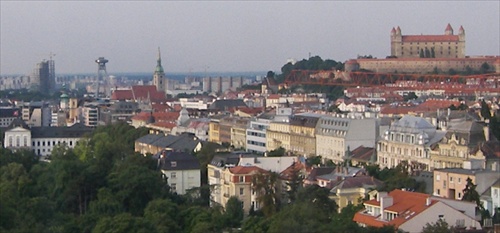 Bratislava - horúce ráno