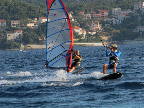 windsurfing