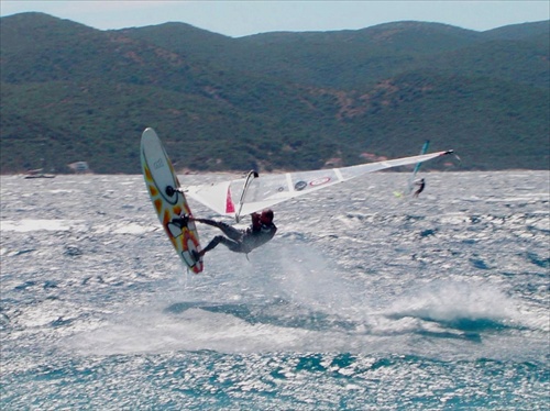 windsurfing