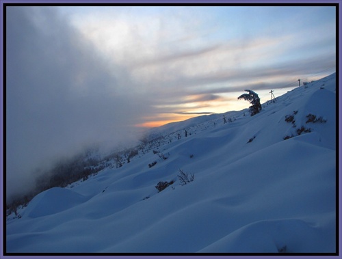 Tatry v svetle zapadajúceho slnka