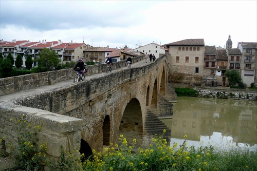 Camino Aragones (41) - most "Puente la Reina"