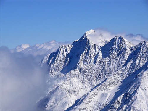 .alpský kopec.